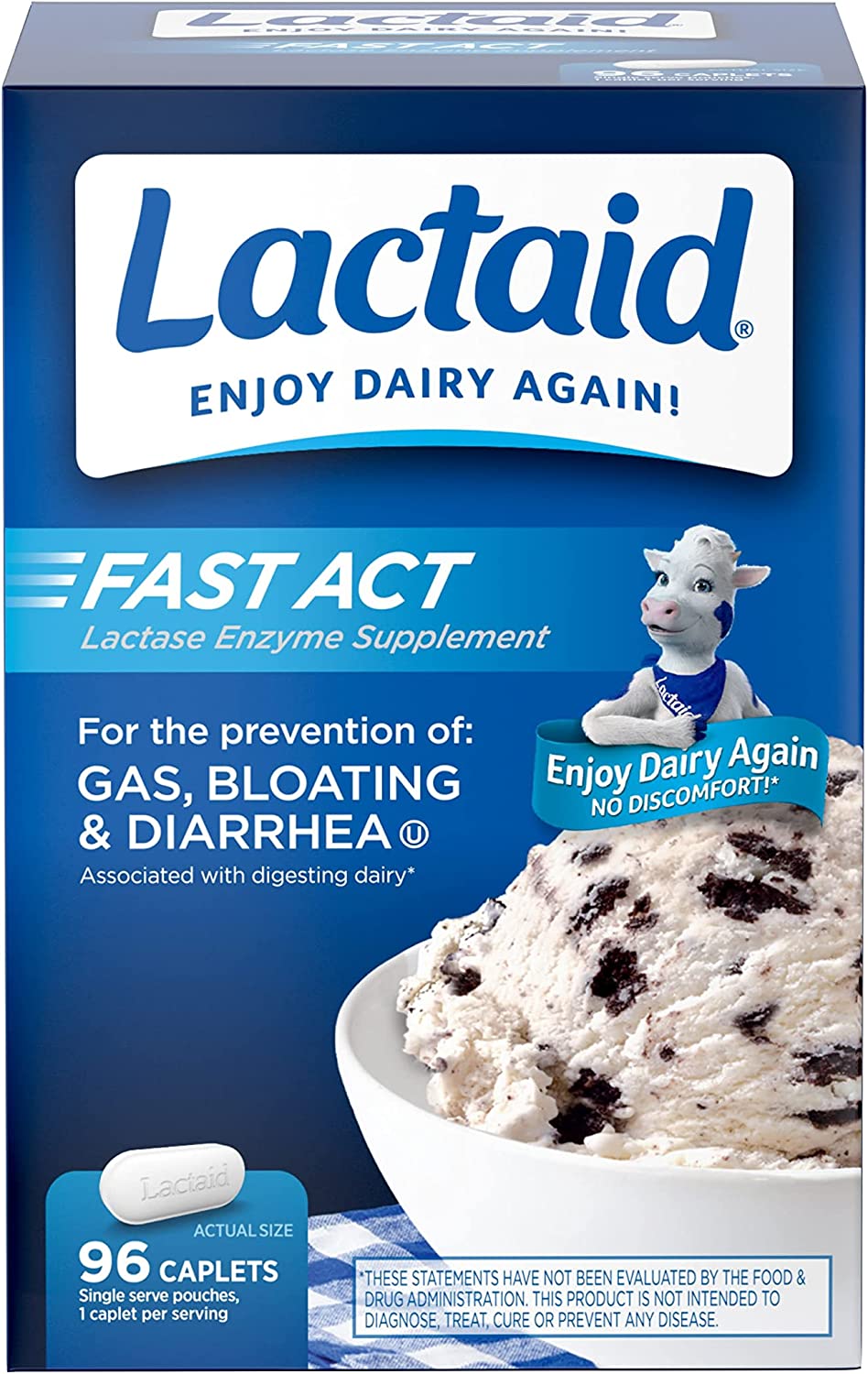 Lactaid Fast Act Intolerancia x 96 Caps